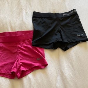 Nike spandex shorts / volleyball shorts (2)